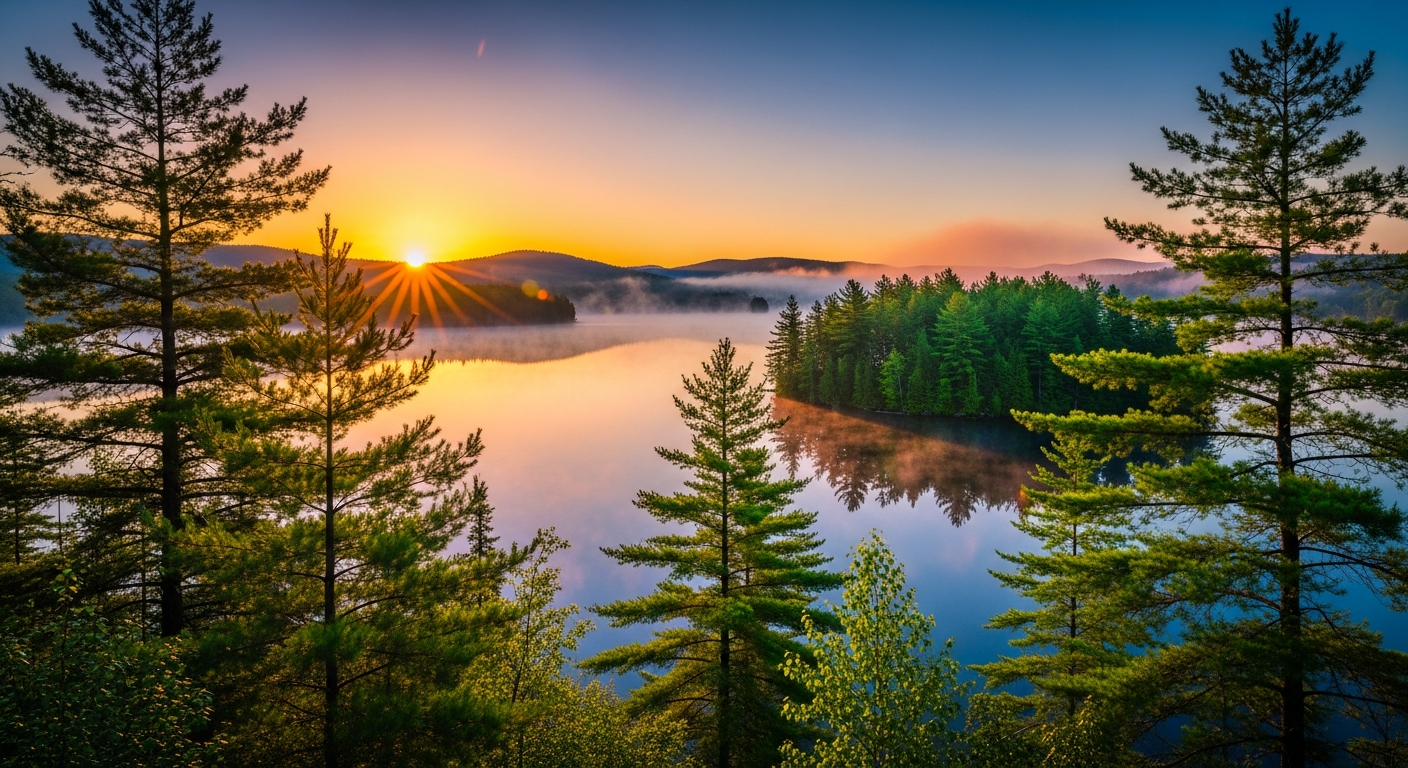 Northern Minnesota landscape